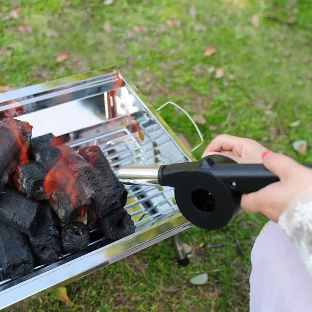 Soplador de aire para barbacoa