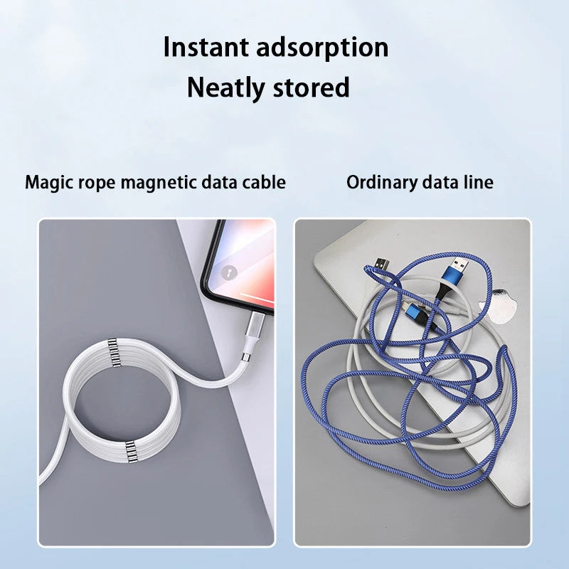 Cable magnético TIPO C de carga rápida 5A