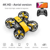 Dron aéreo 3D Flip 4kHD, control remoto con luces