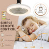 Ventilador de techo con iluminación Led con control remoto